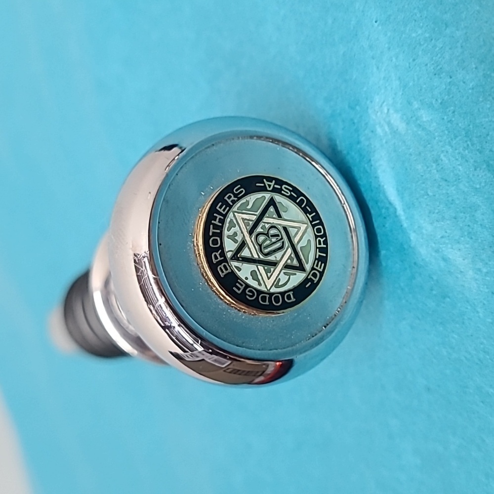 Vintage 1920s Antique Dodge Brothers Radiator Badge WINE Stopper